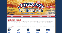 Desktop Screenshot of mizzas.com